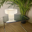 C-CREATION - Lampe de table en verre - Lfoza - Blanc - E27 - vignette