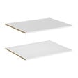 MODE DE VIE - Tablette pour dressing Rubyx - Blanc - Lot de 2 - L72xP57cm - vignette