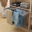 MODE DE VIE - Porte pantalon pour dressing Rubyx - L72xP38cm - vignette