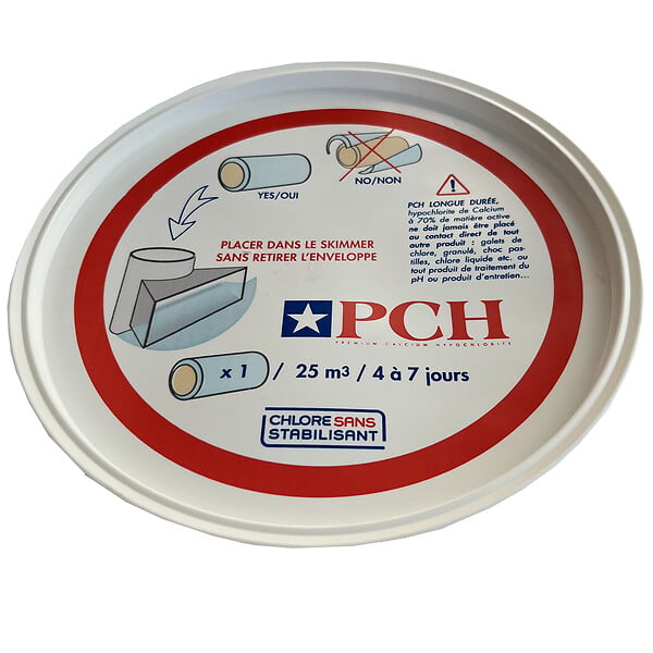 PCH - chlore lent stick 300g 5.1kg - hypochlorite calcium longue duree - large