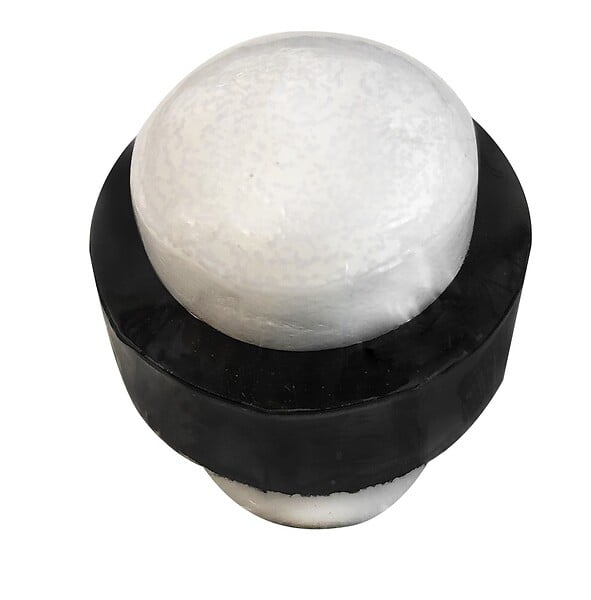 PERFECTLINE - Butée cylindrique bois laqué D. 30mm - large
