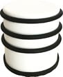 Bloque Porte  blanc Laqué. 1,2Kg - vignette