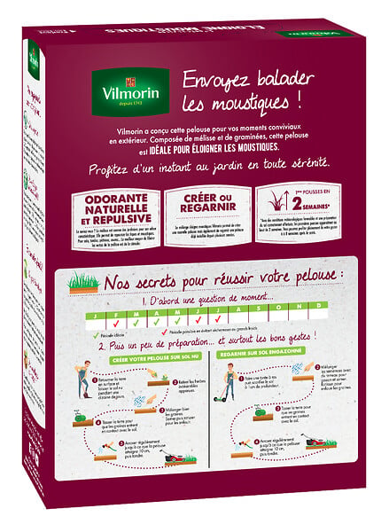 VILMORIN - Pelouse éloigne les moustiques 1kg Vilmorin - large