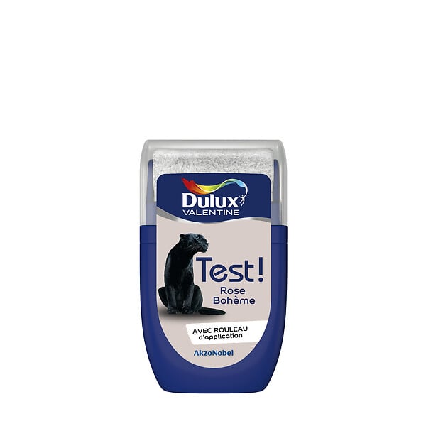 DULUX VALENTINE - Testeur de peinture - Rose Bohème - Satin - 30ml - large