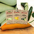 ASSOCIATION KOKOPELLI - Courgettes Colorées - 3 sachets de graines bio à semer - vignette