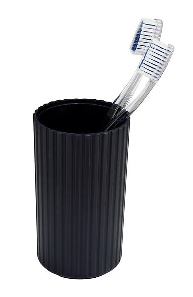 WENKO - Gobelet à dents PP ALLSTAR Minas Bleu polaire 280 ml - large