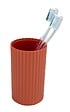 WENKO - Gobelet à dents PP ALLSTAR Minas Terre cuite 280 ml - vignette