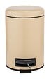 WENKO - Poubelle à pédale Leman, beige mat 3ltr - vignette