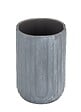 WENKO - Gobelet de salle de bain - Céramique - Iseo - Gris - 11,3cm - vignette
