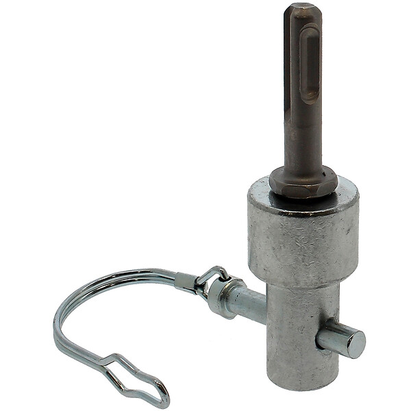 GT MARKET - Lot de mèches de tarière Ø 40, 60 et 80 mm avec adaptateur pour perceuse et perforateur SDS-plus - large