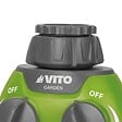 VITO - Distributeur pour arrosage 2 voies Raccord rapide 1" Robinet réglable VITO - vignette
