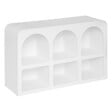 ATMOSPHERA - Meuble 6 niches en Bois Blanc 110 x 71 cm - vignette