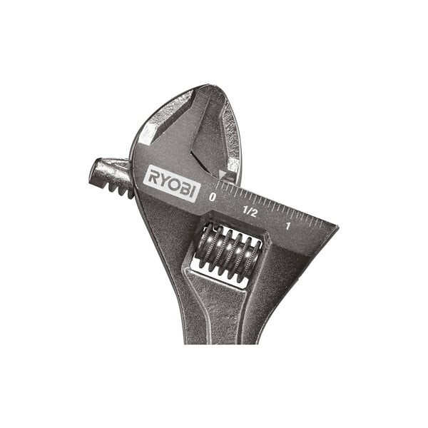 RYOBI - Clé à molette réglable et ajustable RYOBI - ouverture 250 mm - RHAW250 - large