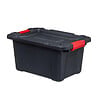 5 FIVE SIMPLY SMART - Boîte de rangement en polypropylène noir 30L fermeture par double clips - vignette