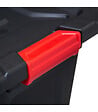 5 FIVE SIMPLY SMART - Boîte de rangement en polypropylène noir 30L fermeture par double clips - vignette