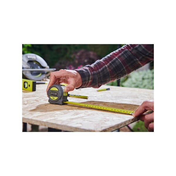 RYOBI - Mètre ruban RYOBI - 8m - RTM8M - large