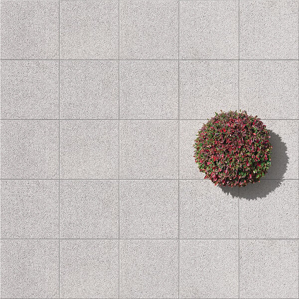 SAS - Dalle drainante cote biseaute 50x50x3,5 blanc - large
