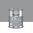 RIPOLIN - Peinture O'pur - Gris galet - Satin - 0,5L - vignette