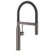 GROHE - Grohe Essence Mitigeur monocommande évier avec Limiteur de température, Hard Graphite (30294A00) - vignette