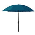MODE DE VIE - Parasol droit Morphée - Bleu canard - Diam.300cm - vignette