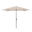 MODE DE VIE - Parasol droit Hermes - Taupe - 3x2m - vignette