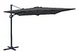 MODE DE VIE - Parasol excentre roma gris anthracite 4x3 m - vignette