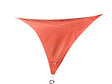 MODE DE VIE - Voile d'ombrage triangulaire SIROCCO - Terracotta - 5x5x5m - vignette