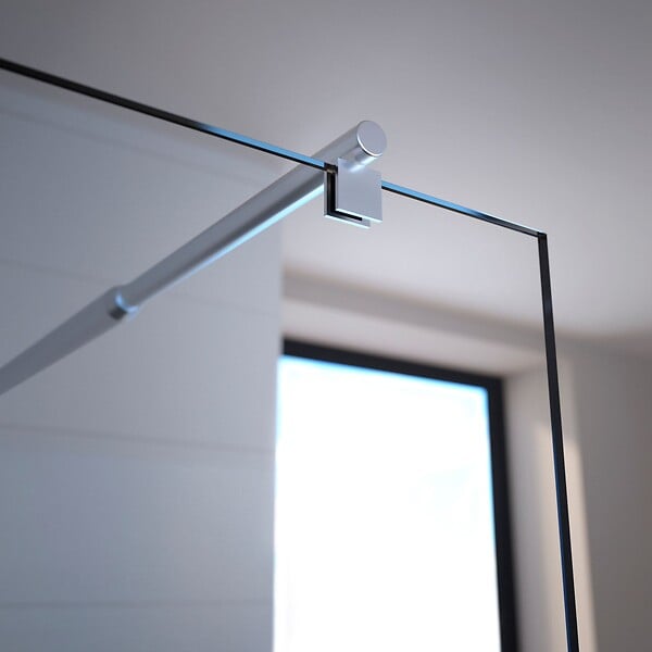 ALLIBERT - Barre de renfort extensible pour paroi de douche - large