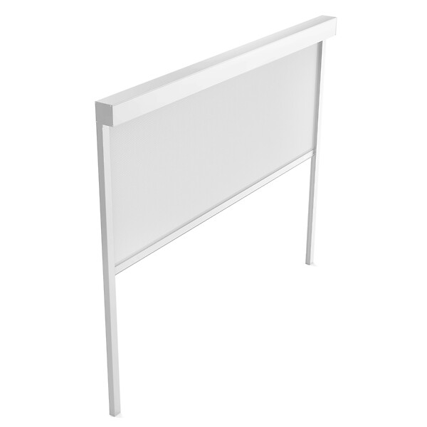 OVIALA - Store blanc pour pergola bioclimatique corato et sapri (3,80 x 2,30 m) - Valloni - large
