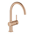 GROHE - Grohe Minta, mitigeur monocommande évier, Warm Sunset brossé (32917DL0) - vignette