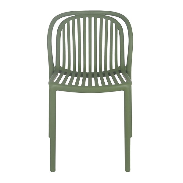 OVIALA - Chaise de terrasse vert olive - Copenhague - large