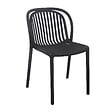 OVIALA - Chaise de terrasse noire - Copenhague - vignette