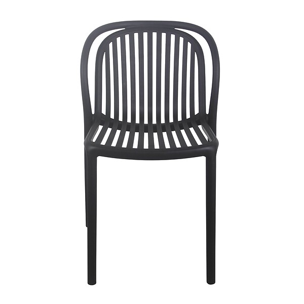 OVIALA - Chaise de terrasse noire - Copenhague - large