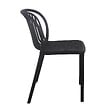OVIALA - Chaise de terrasse noire - Copenhague - vignette