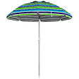 OUTSUNNY - Parasol inclinable réglable de plage protection UV40+ Ø178 cm sac transport inclus - vignette