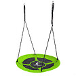 KANGUI - KANGUI Balançoire ronde nid d'oiseau rond Ø100cm - Vert - Charge 150kg maxi - vignette