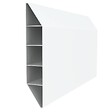 CLOSEA - Kit cloture - Lame 16cm   - PVC Blanc - LG: 12m x H: 1m44 - vignette
