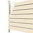 CLOSEA - Kit cloture - Lame 16cm   - PVC Beige - LG: 6m x H: 0m82 - vignette