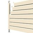 CLOSEA - Kit cloture - Lame 16cm   - PVC Beige - LG: 6m x H: 1m13 - vignette