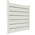 CLOSEA - Kit cloture - Lame 16cm   - PVC Blanc - LG: 9m x H: 1m13 - vignette