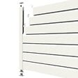 CLOSEA - Kit cloture - Lame 16cm   - PVC Blanc - LG: 9m x H: 1m13 - vignette