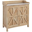 OUTSUNNY - Table de rempotage armoire de jardin 2 en 1 bois sapin acier - vignette
