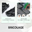 OUTSUNNY - Caillebotis - dalles terrasse - lot de 11 - clipsables, installation très simple - lamelles composite aspect bois gris - vignette