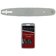 GT MARKET - Guide 33 cm (13 pouces) + chaîne 56 maillons - Compatible tronçonneuses HUSQVARNA - vignette