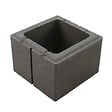 NEXTERIA - Pilier harmonie - Gris anthracite - 30x30x20cm - vignette