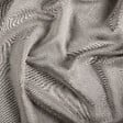 LINDER - Voilage poly-lin Chambray - Naturel & Gris - L.145xl.240cm - vignette