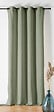 LINDER - LINDER RIDEAU MOUTON VERT OLIVE 140x240cm - vignette