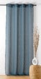 LINDER - LINDER VOILAGE BOUCLINE BLEU PETROLE 140x240cm - vignette