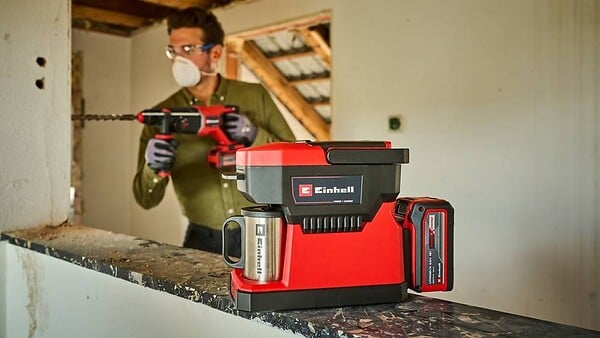EINHELL - Machine à café sans fil TE-CF 18 Li-Solo - large