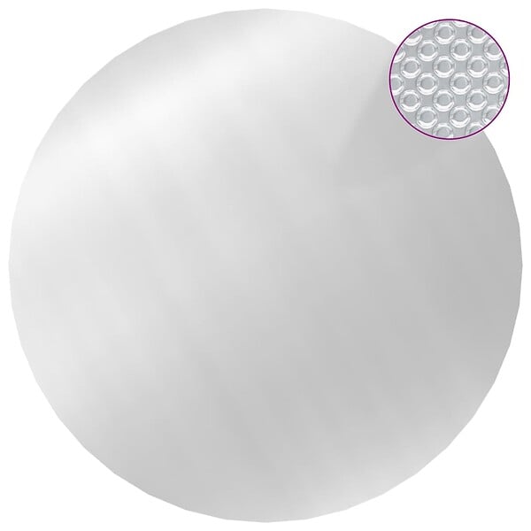 VIDAXL - vidaXL Couverture de piscine Argenté 381 cm PE - large